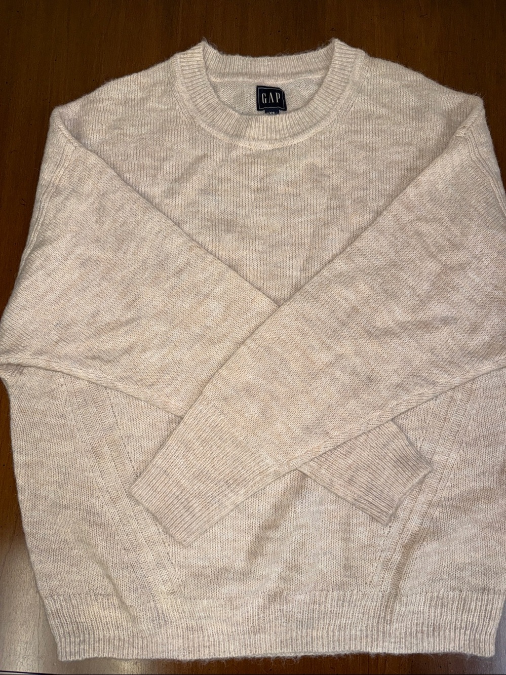 Gap Sweater - oatmeal color boxy fit super soft